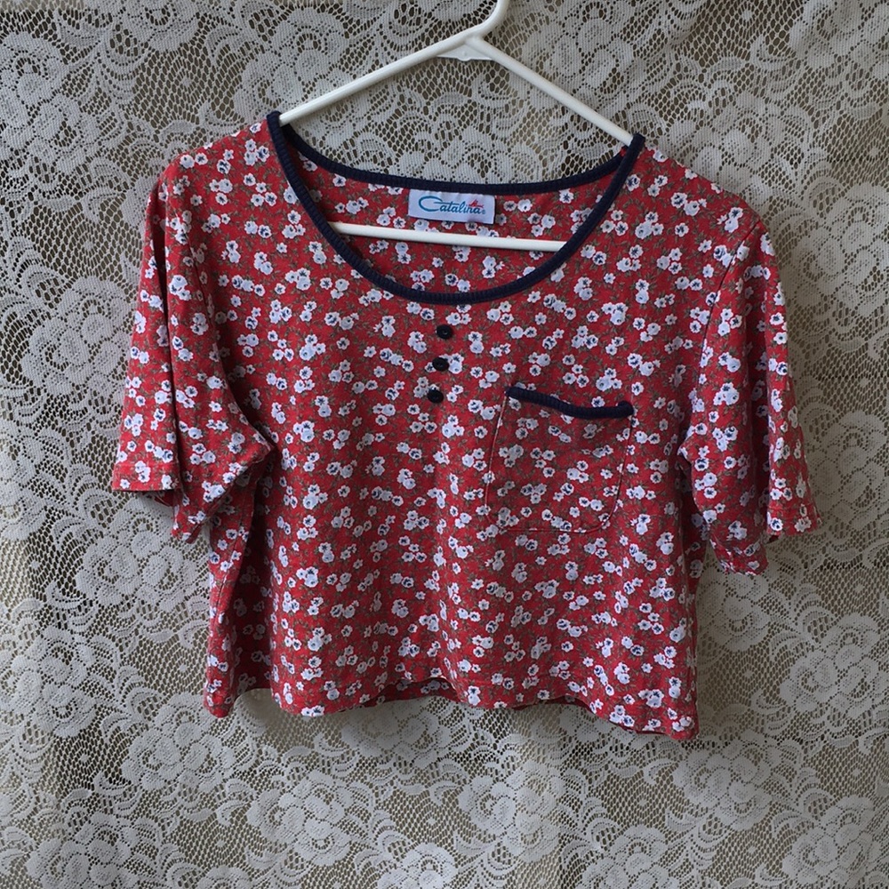 Vintage crop top